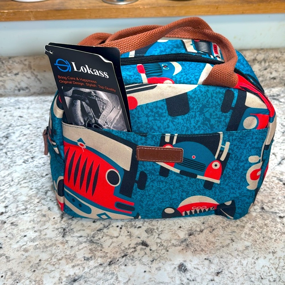 Lockass Insulated Lunch Bag / Mini Cooler. NWT.